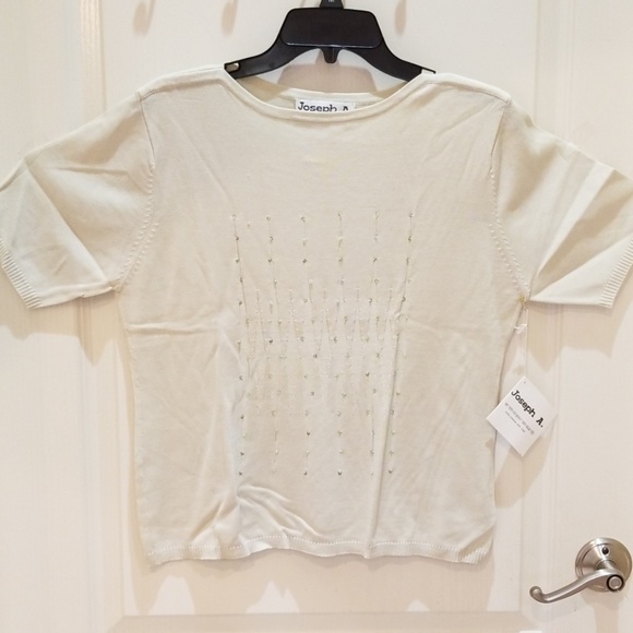 Joseph A. Short Sleeve Sweater - Picture 1 of 5